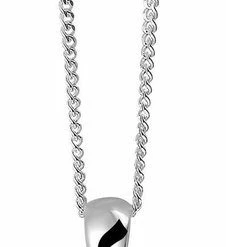 Groothandel 💯 Lucardi Zilveren Ketting En Hanger - Hart Met Zirkonia - 45 Cm ✔️ -Sieraden-horloges Winkel 226x840