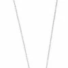 Kopen ❤️ Joboly Bar Staaf Balk Ketting - Dames - Zilverkleurig - Extra Lang 70 Cm 😍