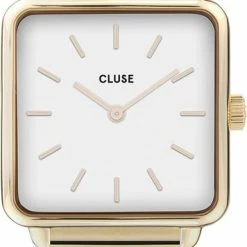 Gloednieuw ๐ Cluse La Tétragone Mesh White, Gold Colour ๐ 19 Gloednieuw ๐ Cluse La Tétragone Mesh White, Gold Colour ๐ -Sieraden-horloges Winkel 356x840
