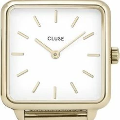 Gloednieuw ๐ Cluse La Tétragone Mesh White, Gold Colour ๐ 17 Gloednieuw ๐ Cluse La Tétragone Mesh White, Gold Colour ๐ -Sieraden-horloges Winkel 368x840