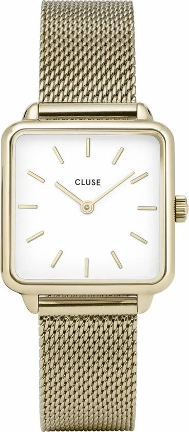Gloednieuw ๐ Cluse La Tétragone Mesh White, Gold Colour ๐ 9 Gloednieuw ๐ Cluse La Tétragone Mesh White, Gold Colour ๐ - Afbeelding 7