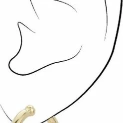 Hete verkoop 💯 Traveller Oorclips - Oorringen - Goudkleurig - 33 Mm - 155050 ⌛ -Sieraden-horloges Winkel 389x840