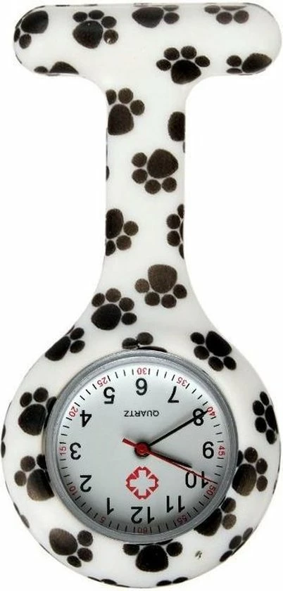 Uitgang 😀 Fako® - Verpleegstershorloge - Zusterhorloge - Verpleegster Horloge - Siliconen Print - Pootjes 👍 3 Uitgang 😀 Fako® - Verpleegstershorloge - Zusterhorloge - Verpleegster Horloge - Siliconen Print - Pootjes 👍