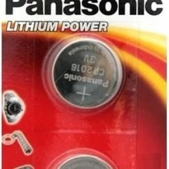 Uitgang 🔔 2 Stuks (1 Blister A 2st) - Panasonic CR2016 Professional Electronics 3V 90mAh Lithium Knoopcel 👏