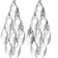 Gloednieuw ❤️ Tibri 436 - Zilveren Oorhangers - Zilveren Oorbellen - 925 Zilver ⭐