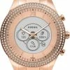 Groothandel 🔥 Fossil Gen 6 Hybrid Stella Smartwatch Dames 41 Mm - Roségoud ⌛ -Sieraden-horloges Winkel 524x840