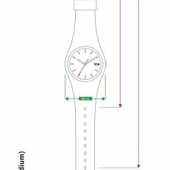 Beste deal ⌛ Ice-Watch ICE Colour IW017905 Unisex Horloge 40 Mm 😉 -Sieraden-horloges Winkel 537x840