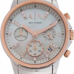 Beste Pirce ⌛ Armani Exchange AX4331 Dameshorloge 36 Mm - Rosékleurig 🔥 -Sieraden-horloges Winkel 538x840