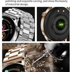 Korting 🔔 Smartwatch Rankos AK37 - Sporthorloge Goud Staal Schakel Bandje - Fitness - Stappenteller - Hartslag - Slaapmonitor - Bluetooth Bellen-Bel/message Herinnering - Camera Bediening-IP67 Waterbestendig - Met APP-Weer Informatie -Stopwatch - Muziek ✨ 33 Korting 🔔 Smartwatch Rankos AK37 - Sporthorloge Goud Staal Schakel Bandje - Fitness - Stappenteller - Hartslag - Slaapmonitor - Bluetooth Bellen-Bel/message Herinnering - Camera Bediening-IP67 Waterbestendig - Met APP-Weer Informatie -Stopwatch - Muziek ✨ -Sieraden-horloges Winkel 539x840