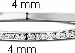 Flash-uitverkoop 🌟 TI SENTO - Milano TI SENTO Milano Armband 2298ZI - Gerhodineerd Sterling Zilver 🎁 -Sieraden-horloges Winkel 550x175