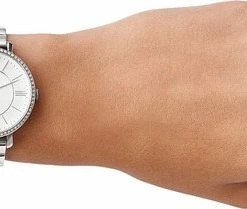Top 10 🎉 Fossil Jacqueline ES3545 Dameshorloge 36 Mm - Zilverkleurig 🔔 -Sieraden-horloges Winkel 550x209