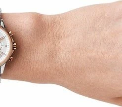 Beste Pirce ⌛ Armani Exchange AX4331 Dameshorloge 36 Mm - Rosékleurig 🔥 -Sieraden-horloges Winkel 550x217 1