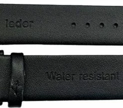 Groothandel 😀 Horlogeband-14mm-echt Leer-zwart-recht-zacht-plat-14 Mm 🛒 -Sieraden-horloges Winkel 550x218