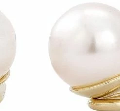 Top 10 ๐งจ Traveller Parel Oorclip - 10 Mm - Crème - Goudkleurig - 714010 ๐