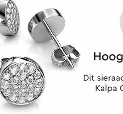 Top 10 👏 Yolora Dames Oorbellen Met Kalpa Camaka Kristallen - Zilverkleurig - 18K Witgoud Verguld - Vrouwen Oorknoppen Zilver - Sieraden - Luxe Giftbox - Geschenkdoos - Cadeau Doos - Exclusieve Geschenkverpakking - Mooie Cadeauverpakking 🔥 -Sieraden-horloges Winkel 550x229