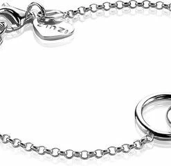Beste Pirce 😀 Zinzi Zilveren Armband Ronde Vormen 16-19cm ZIA1278 😍 -Sieraden-horloges Winkel 550x240