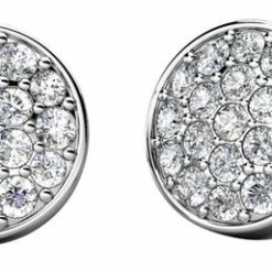 Top 10 ๐ Yolora Dames Oorbellen Met Kalpa Camaka Kristallen - Zilverkleurig - 18K Witgoud Verguld - Vrouwen Oorknoppen Zilver - Sieraden - Luxe Giftbox - Geschenkdoos - Cadeau Doos - Exclusieve Geschenkverpakking - Mooie Cadeauverpakking ๐ฅ