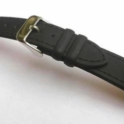 Goedkoop 😀 Horlogeband-12mm-echt Leer-zacht-mat-zwart-plat-stalen Gesp- 12 Mm 🎉 -Sieraden-horloges Winkel 550x273