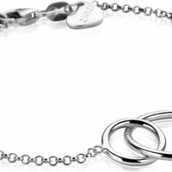 Beste Pirce 😀 Zinzi Zilveren Armband Ronde Vormen 16-19cm ZIA1278 😍