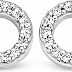 Beste Pirce 😍 TI SENTO - Milano TI SENTO Milano Oorbedels 9146ZI - Gerhodineerd Sterling Zilver 💯