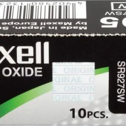 Gloednieuw 🧨 MAXELL 395 / SR927SW Zilveroxide Knoopcel Horlogebatterij 2 (twee) Stuks 🔔 -Sieraden-horloges Winkel 550x291