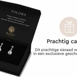Beste recensies van 🔥 Yolora Dames Oorbellen Met Kalpa Camaka Kristallen - Zilverkleurig - 18K Witgoud Verguld - Vrouwen Oorhangers Zilver - Sieraden - Luxe Giftbox - Geschenkdoos - Cadeau Doos - Exclusieve Geschenkverpakking - Mooie Cadeauverpakking 👍 -Sieraden-horloges Winkel 550x332 3