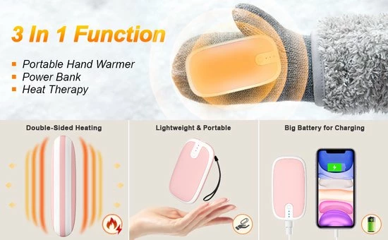 Goedkoopste ❤️ Zazitec 10000mAh, USB-C Powerbank - Zwart - Handwarmer ⌛ 4 Goedkoopste ❤️ Zazitec 10000mAh, USB-C Powerbank - Zwart - Handwarmer ⌛ - Afbeelding 2