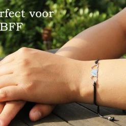 Gloednieuw 🌟 Bixorp Friends Vriendschapsarmbandjes Voor 3 Met Zilverkleurige Hartjes - BFF Armband Meisjes - Best Friends Armband Vriendschap Cadeau Voor Drie ✔️ -Sieraden-horloges Winkel 550x355 2