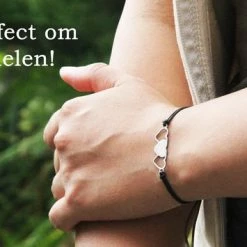 Gloednieuw 🌟 Bixorp Friends Vriendschapsarmbandjes Voor 3 Met Zilverkleurige Hartjes - BFF Armband Meisjes - Best Friends Armband Vriendschap Cadeau Voor Drie ✔️ -Sieraden-horloges Winkel 550x355 3
