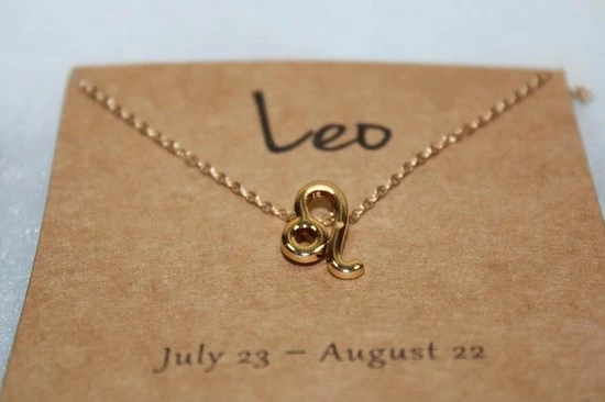 Gloednieuw π Bixorp Stars Leeuw / Leo Ketting Goudkleurig - Sterrenbeeld Hanger - Cadeau Voor Haar - Cadeau Voor Sinterklaas - Cadeau Voor Kerst π 5 Gloednieuw π Bixorp Stars Leeuw / Leo Ketting Goudkleurig - Sterrenbeeld Hanger - Cadeau Voor Haar - Cadeau Voor Sinterklaas - Cadeau Voor Kerst π - Afbeelding 3