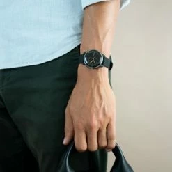 Beste deal ✔️ WITHINGS Move ECG - Hybride Smartwatch - 38 Mm - Zwart/Geel 🎁 -Sieraden-horloges Winkel 550x367 1