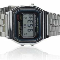 Goedkoop 😀 Hidzo Horloge Digital ⌚ Watch Ø 37 Mm - Zilver - Staal 🛒 -Sieraden-horloges Winkel 550x369 1