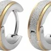 Beste recensies van 🛒 Fako Bijoux® - Oorbellen - Oorringen - Stainless Steel - Glitter - 13mm - Goud-/Zilverkleurig 🔔