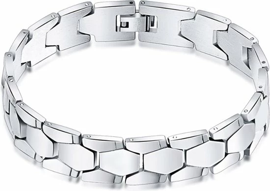 Goedkoop π Victorious Stalen Armband – Heren Armband – Dames Armband – RVS Roestvrij Staal Gepolijst – Zilver – 22cm π 8 Goedkoop π Victorious Stalen Armband – Heren Armband – Dames Armband – RVS Roestvrij Staal Gepolijst – Zilver – 22cm π - Afbeelding 6