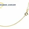 Beste Verkoop 🔥 Juwelier - Geel Goud - Ketting - Collier - Gourmette - 50 Cm Lang - 1.0 Mm Breed - 1.9 Gram - Sieraden - 14 Karaat - Verlinden Juwelier 😍 -Sieraden-horloges Winkel 550x391