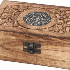 Top 10 โ Merkloos Houten Sieraden/juwelen Kistje/opbergkistje 15 X 10 Cm - Vintage - Brocante Opberg Kistjes ๐