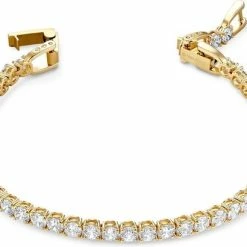 Coupon 😍 Swarovski Tennis Dames Armband Metaal - Goudkleurig 🔥 -Sieraden-horloges Winkel 550x410 1