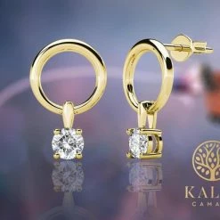 Coupon ✨ Yolora Dames Oorbellen Met Kalpa Camaka Kristallen - Goudkleurig - 18K Geelgoud Verguld - Vrouwen Oorhangers Goud - Oorknoppen - Sieraden - Luxe Giftbox - Geschenkdoos - Cadeau Doos - Exclusieve Geschenkverpakking - Mooie Cadeauverpakking 😍 -Sieraden-horloges Winkel 550x411 1