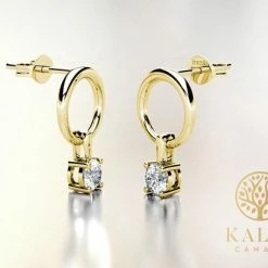 Coupon ✨ Yolora Dames Oorbellen Met Kalpa Camaka Kristallen - Goudkleurig - 18K Geelgoud Verguld - Vrouwen Oorhangers Goud - Oorknoppen - Sieraden - Luxe Giftbox - Geschenkdoos - Cadeau Doos - Exclusieve Geschenkverpakking - Mooie Cadeauverpakking 😍 -Sieraden-horloges Winkel 550x411