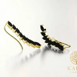 Aanbiedingen 🛒 Yolora Dames Oorbellen - Kalpa Camaka Kristallen - Goudkleurig - Zwart Kristal - 18K Geelgoud Verguld - Vrouwen Oorhangers Goud - Sieraden - Luxe Giftbox - Geschenkdoos - Cadeau Doos - Exclusieve Geschenkverpakking - Mooie Cadeauverpakking ✔️ -Sieraden-horloges Winkel 550x411 3