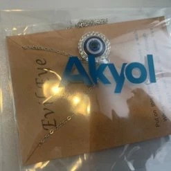 Flash-uitverkoop ⭐ Akyol Evileye – Evil – Eye – Blauwe Evileye – Ketting – Ketting Blauwe Oog - Geluks Ketting - Unisex – Bescherming – Diepe Blauw -boze Oog Ketting -turkse Oog -nazar Boncuk -sinterklaas Cadeau Ketting - Cadeau Voor Vriendin - Best Friends Armband - Nazar 🔔 -Sieraden-horloges Winkel 550x412 22