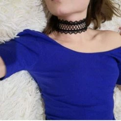 Coupon 👏 Ardran & Tookar Brede Kanten Choker - Ketting - Collier - 31 + 8 Cm - 1 Stuks 🧨 -Sieraden-horloges Winkel 550x413 2