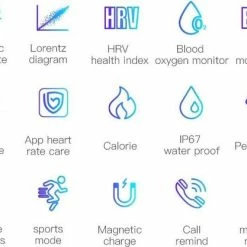 Top 10 🤩 Belesy® Tachy - Smartwatch Heren - Smartwatch Dames - Horloge - Stappenteller - Hart ECG - 1.3 Inch - Kleurenscherm - Donker Bruin - Leer 💯 -Sieraden-horloges Winkel 550x417