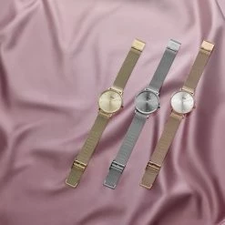 Flash-uitverkoop 🎁 Cluse Minuit Mesh Crystals Dames Horloge Goud Kleurig - 33 Mm 🎉 -Sieraden-horloges Winkel 550x424 1