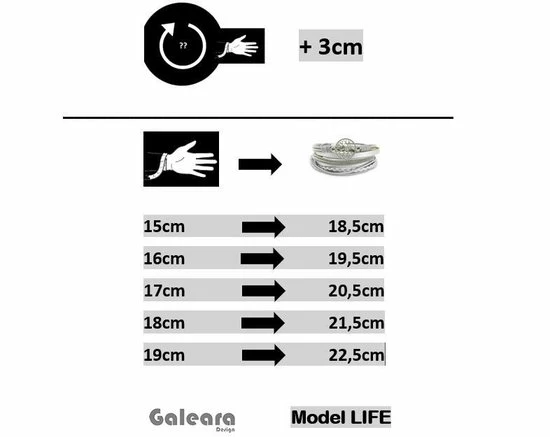 Top 10 ๐ Armband Dames Rosegoud- Leren Wikkelarmband Galeara Design Rosekleurig En Bruin Dames Levensboom 18,5cm - Galeara Design ๐ 6 Top 10 ๐ Armband Dames Rosegoud- Leren Wikkelarmband Galeara Design Rosekleurig En Bruin Dames Levensboom 18,5cm - Galeara Design ๐ - Afbeelding 4