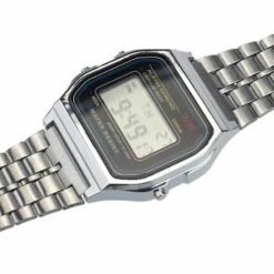 Goedkoop 😀 Hidzo Horloge Digital ⌚ Watch Ø 37 Mm - Zilver - Staal 🛒 -Sieraden-horloges Winkel 550x438 2