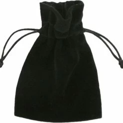 Gloednieuw 👍 Now4you.nl 10 Stuks Zwart Fluweel Zakje 6,5x9cm 💯