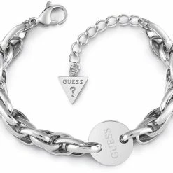 Kopen 💯 Guess Jewellery Bracelet UBB29032-S - 18,41 Cm - Zilverkleurig 🔔