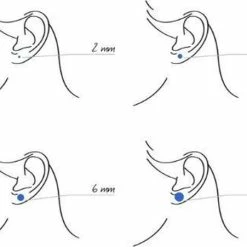 Top 10 🔔 Glams Oorknoppen 9 Mm - Zilver 👏 -Sieraden-horloges Winkel 550x451 4