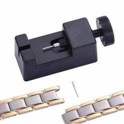 Coupon 🌟 Merkloos Horloge Schakel Pin Toolkit - Zwart 👏 -Sieraden-horloges Winkel 550x458